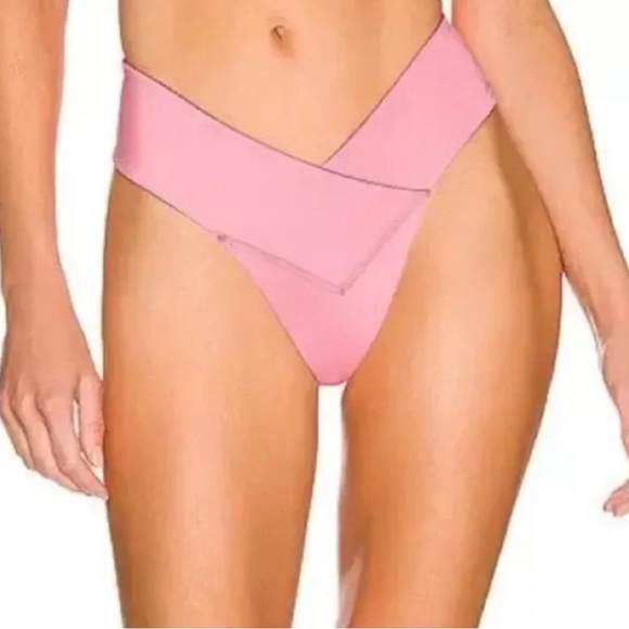 NWT We Are HAH REVOLVE Free People Brand U Cheeky Thing Reversible Swim Bottom S - Picture 2 of 7